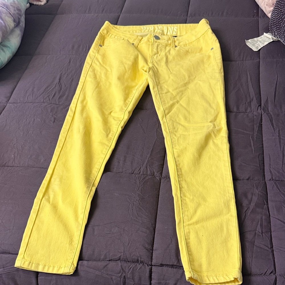 Bright Yellow Jeans